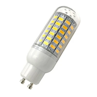 Image of Aoxdi GU10 LED Corn Bulbs 10W, Warm White, 69 SMD 5730 Edison Screw Light Bulb, AC220 240V, 1 Pack (Warm White)