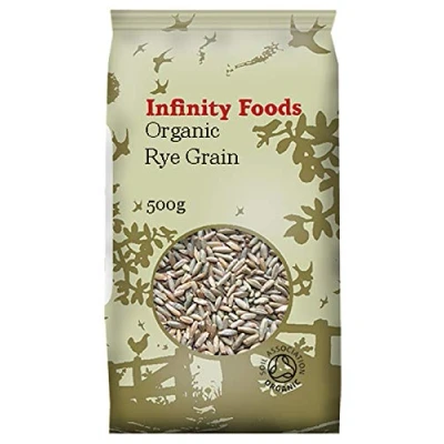 Image of Infinity Foods Organic Rye Grain, 500g