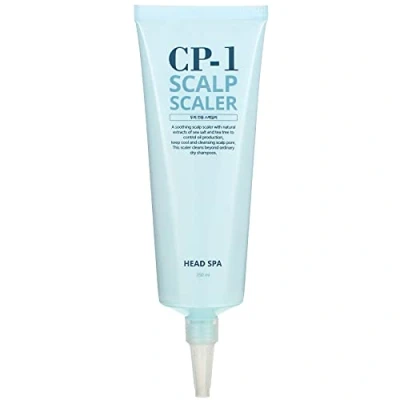 Image of CP 1 Head Spa Scalp Scaler 250ml Hair Conditioner Deep Cleansing Treatment Exfoliation Mask Natural Extracts Tea Tree Sea Salt Keeps Soothing Fresh and Clean
