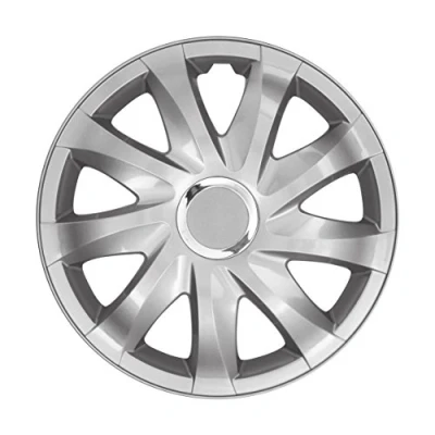 Image of NRM Universal Wheel Trims DRIFT Silver 15&quot;, set 4 pieces