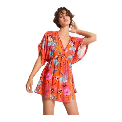 Image of Desigual Angelina Dress 22SWMW18 SS22 New Season Orange