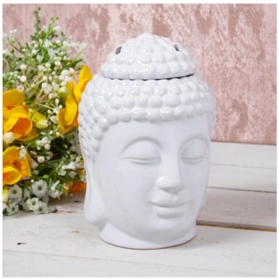 Image of The Leonardo Collection Buddha Wax/Oil Burner White