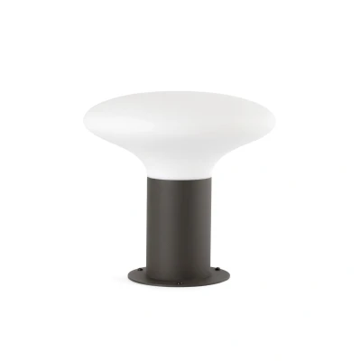 Image of Blubs Outdoor Pedestal Light Dark Grey 1x E27 IP44