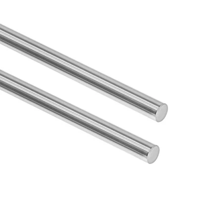 Image of 2 pieces 12 mm x 600 linear shaft straight round rod diameter guide horizontal precision bearing for 3D printer CNC