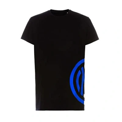 Image of Inter Side Crest T Shirt Size S Black