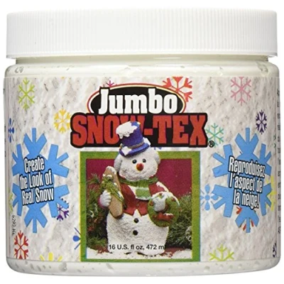Image of Deco Art 16Oz Snow Tex Medium, Acrylic, Multicolour, 5.02x5.02x6.22 cm