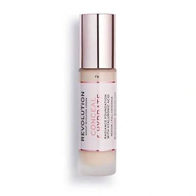 Image of Revolution Beauty London, Conceal and Hydrate, Foundation, F5, 23ml
