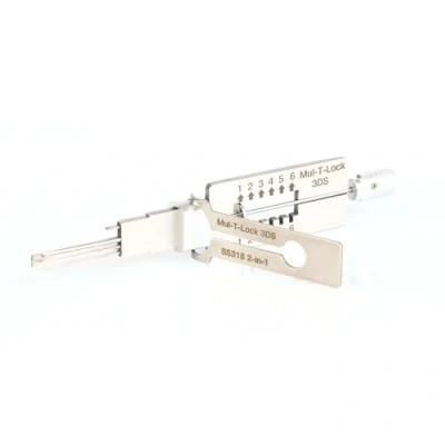 Image of LiShi Style MUL T Lock 2 in 1 Decoder and Pick for Breaksecure 3DS