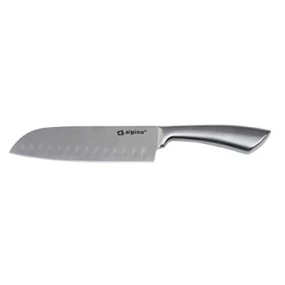 Image of Santoku Knife 31.5 cm Wide Stainless Steel for Meat, Fish and Vegetables