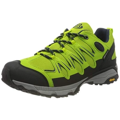 Image of Brütting Unisex Expedition Cross Country Running Shoe, Lemon Marine, 10.5 UK