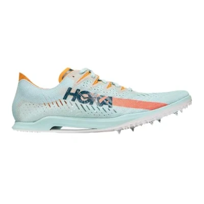 Image of Hoka One Cielo X MD Track Spike Mens Blue Running Trainers Size UK 10