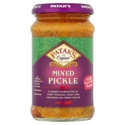 Image of (3 PACK) Pataks Mixed Pickle 283g 3 PACK BUNDLE