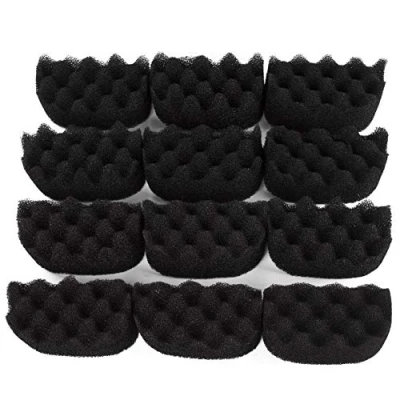 Image of LTWHOME Compatible with Bio Foam Filter Pads Fit For Fluval 104 105 106 204 205 206(Pack of 12)