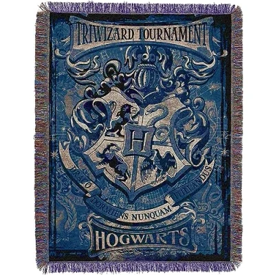 Image of Northwest Harry Potter Throw Blanket, 48&quot; x 60&quot;, Tri Wizard