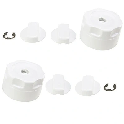 Image of First4spares Replacement Shower Control Knob Component Set for Mira 88 Showers (Set of 2)