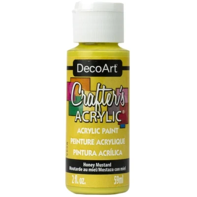 Image of Deco Art CRAFTER&#039;S Acrylic HNY MUSTRD, Honey Mustard, One Size