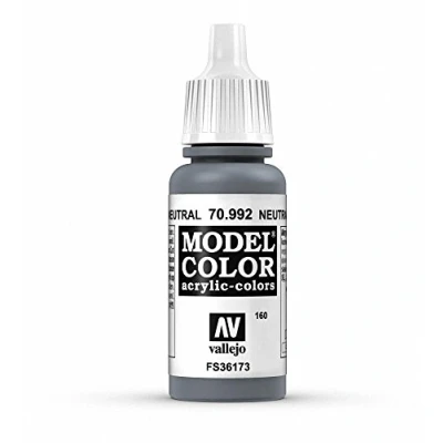 Image of Vallejo Model Color 17 ml Acrylic Paint Neutral Grey