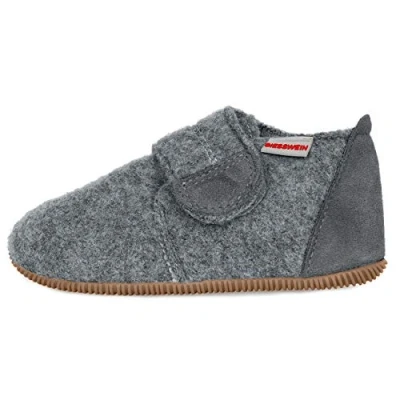 Image of GIESSWEIN Oberstaufen, Hausschuhe Unisex Baby, Schiefer 017, 18 EU