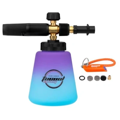 Image of Tucool Racing Foam Cannon for Karcher K Series, Adjustable Snow Lance, Compatible with Karcher’s K2/K3/K4/K5/K6/K7 Pressure Washer (Karcher K2 K7 Blue to Purple)