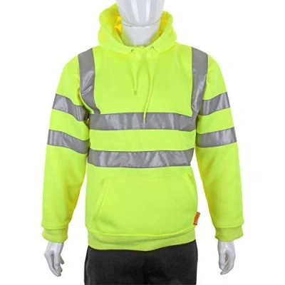 Image of Pull On Hoody Sweatshirt Saturn Yellow 4XL