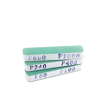 Image of Vallejo Acrylicos T04002 3 Sanding Pads, 90 x 19 12 mm, Multicoloured
