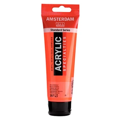 Image of Amsterdam Standard Series Acrylic Tube 120 ml Reflex Orange 257 (17092572)