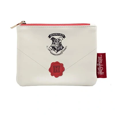 Image of Half Moon Bay Harry Potter Hogwarts Letter Coin Purse Small Purses for Women with Zip Wallet &amp; Gifts Girls