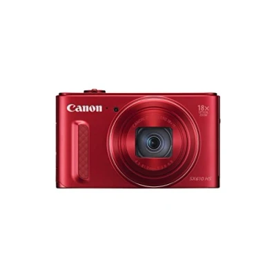 Image of Canon SX610 HS PowerShot Point and Shoot Digital Camera Red (Renewed)