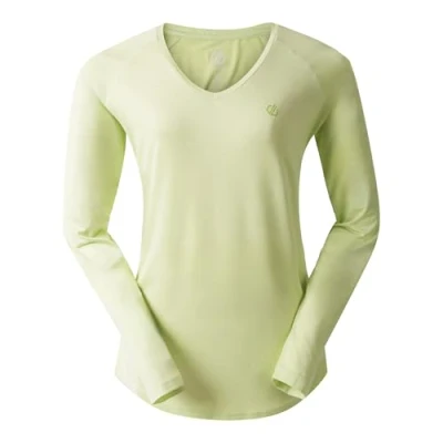 Image of Dare 2b Women&#039;s Discern Lightweight T Shirt Butterfly Green, Size: 18