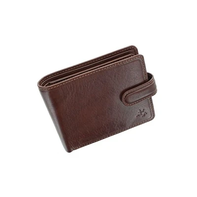 Image of VISCONTI Tuscany Collection FILIPO Leather Wallet with RFID Protection TSC48 Tan
