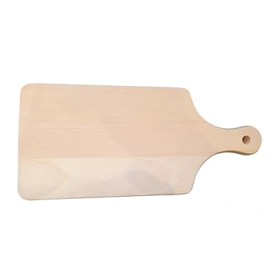 Image of Wooden World Traditional Beech Wood Cutting Chopping Board (18 x 38 cm)