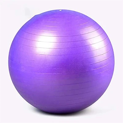 Image of Kanduo 45 95cm exercise Ball, Body Fitness Pilates Ball Explosion Proof Yoga Ball,Birthing For Yoga, Pilates, ball(Purple,95cm)