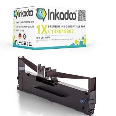 Image of Compatible with Epson LQ 630 Ribbon Black C13S015307