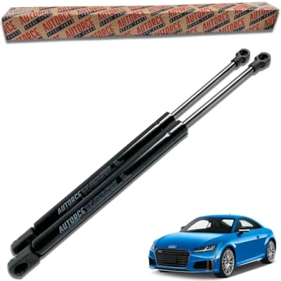 Image of AUTORCE 2 Pcs Rear Tailgate Boot Gas Struts Intended For AUDI TT Coupe (8J3) (2006 2014) Lift Support Shock Absorber System 630 (N) 467 MM 8J8827552, 8J8827552A