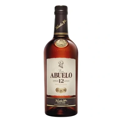 Image of Ron Abuelo 12 Años Year Old Aged Rum 70cl 40% Premium From Panama
