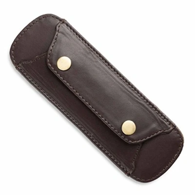 Image of LEABAGS Premium Shoulder Pads I Genuine Buffalo Leather Vintage Look Handbag Anti Slip pad 18x6 cm