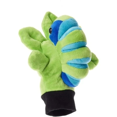 Image of Beleduc 40032 Caterpillar Hand Puppet Game