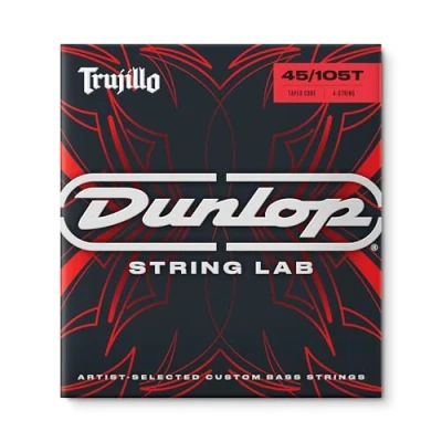 Image of Dunlop 04508822 Bass Strings Robert Trujillo 45 105, Conical, Set/4