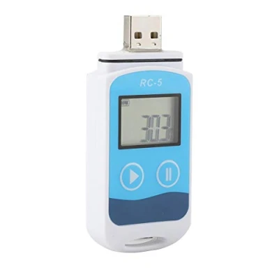 Image of USB Temperature Data Logger Mini Temp Recorder Lab Digital Thermometer 30 +70