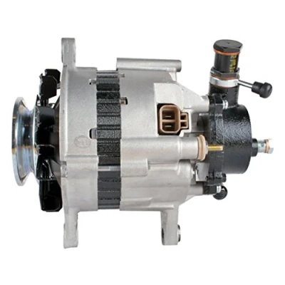 Image of 231000E400, 231000E402, 231000M901, 2310057J01, 2310057J02 Generator HELLA 8EL 012 427 521 14V 70A incl. vacuum pump 85mm NISSAN: Primera Saloon