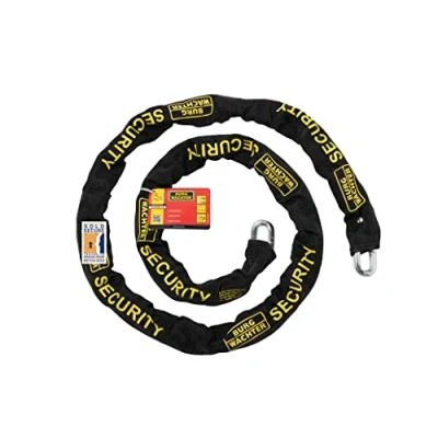 Image of BURG WÄCHTER GKM 10/200 Sold Secure Chain, Black, 2M