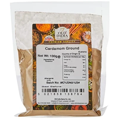 Image of Old India Cardamom Ground 100g