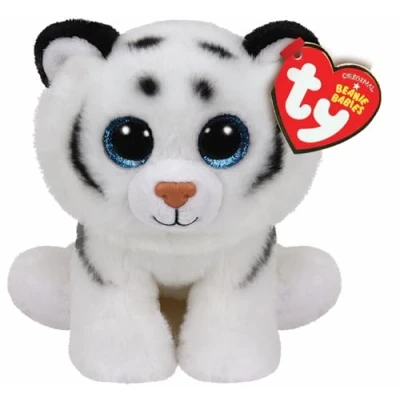 Image of Ty Beanie Babies Tundra the White Tiger 15cm