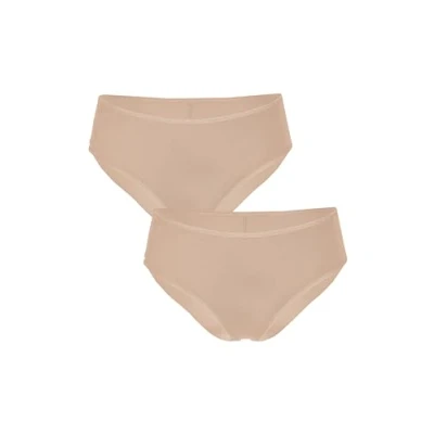 Image of Lovable Women&#039;s Max Invisibility Microfiber Midi Briefs (Pack of 2), Skins, XXL
