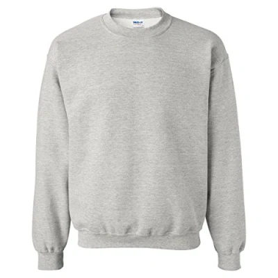 Image of GILDAN DryBlend Adult Set in Crew Neck Sweatshirt (13 Colours) (XL) (Ash)