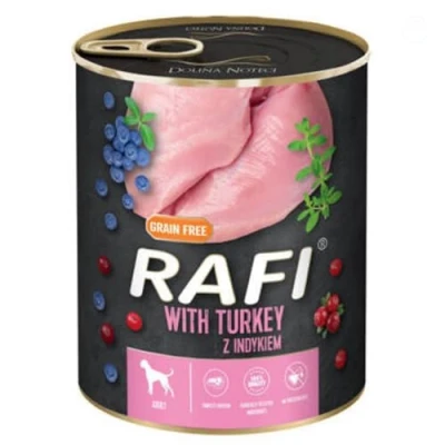 Image of Complete Wet Dog Food: Meat &amp; Natural Ingredients, Grain Free, Immune Boosting Superfoods in Every Flavor! Healthy Tasty Nutrition for All Breeds! (Turkey, 800g)