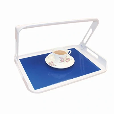 Image of NRS Healthcare Handi Tray with Non Slip Mat/Foldaway Handle