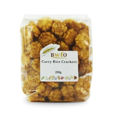 Image of Curry Rice Crackers 250g (BWFO)
