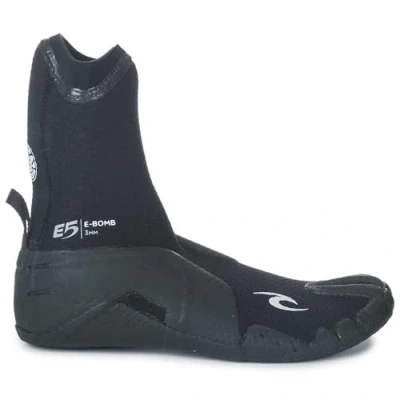 Image of RIP CURL E Bomb 3mm Split Toe Wetsuit Boots Black Flash Lining Unisex