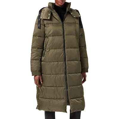 Image of HUGO Womens Favina 1 Water Repellent Padded Jacket in Recycled Fabric